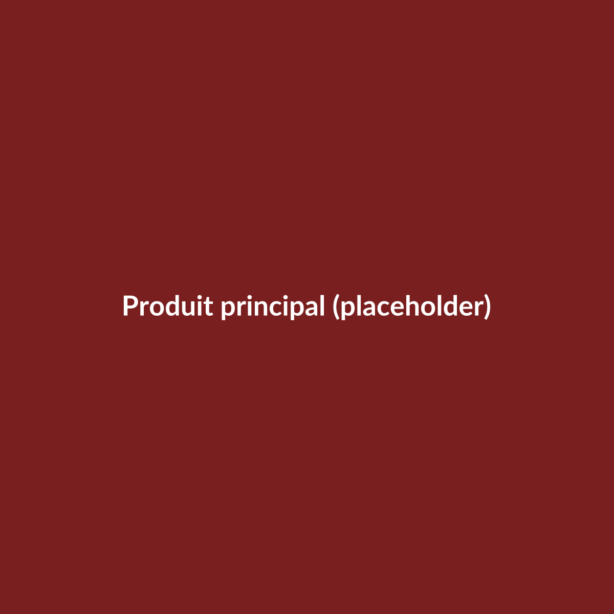 Placeholder produit principal 1